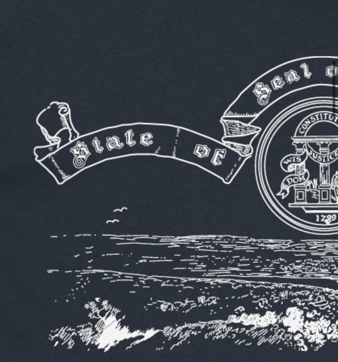 Georgia State Seal and Lookout Mountain