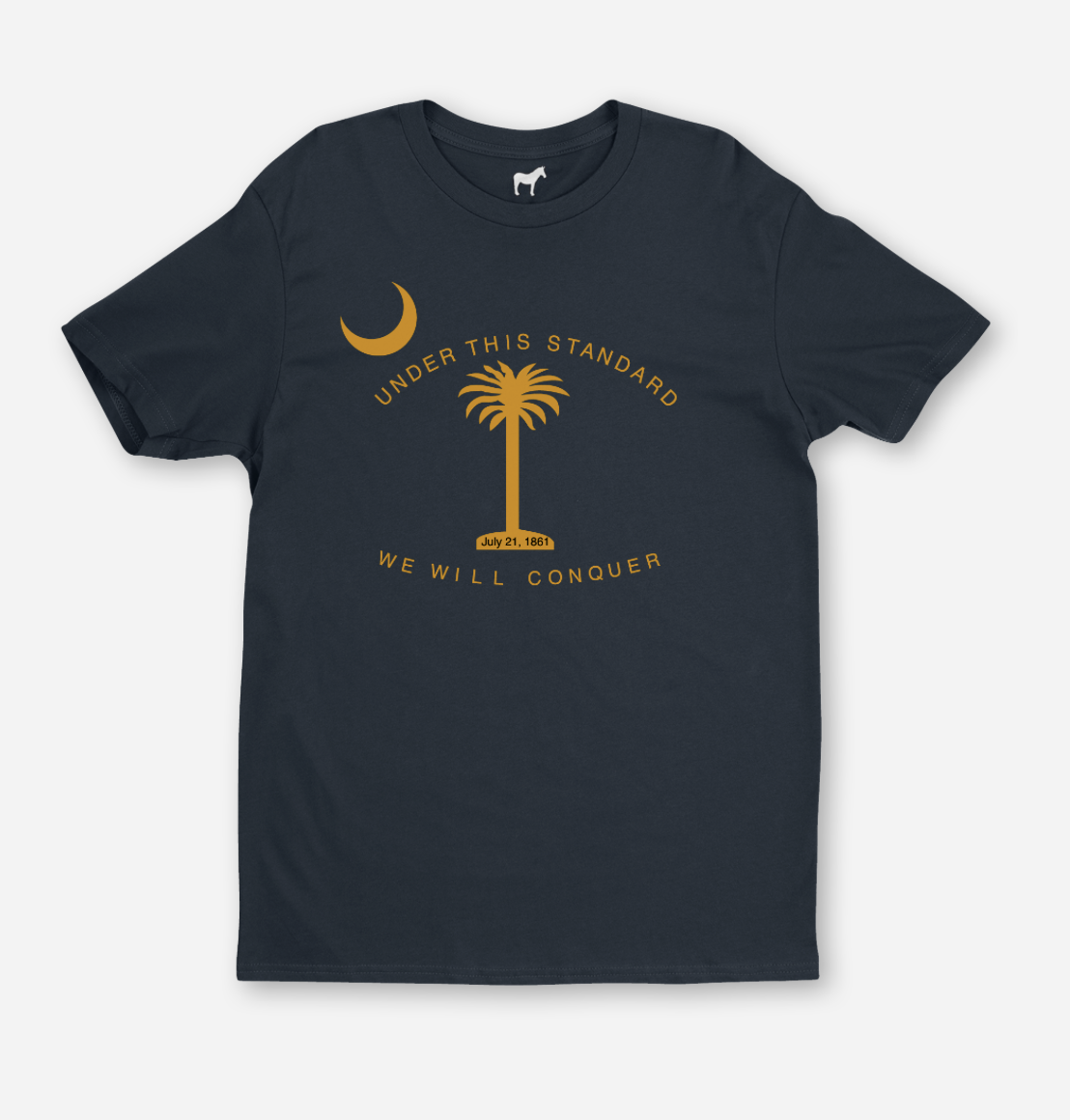 Pee Dee Rifles - Company D 1st Regiment of South Carolina Infantry Flag T-Shirt