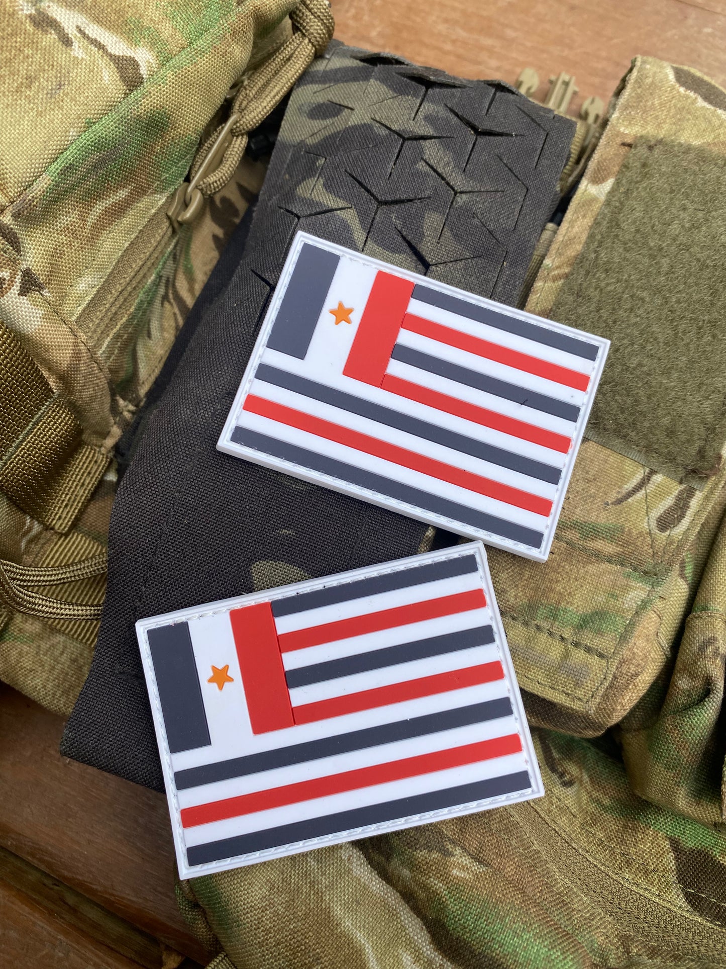 Louisiana French Legion/Port Hudson Flag PVC Patch