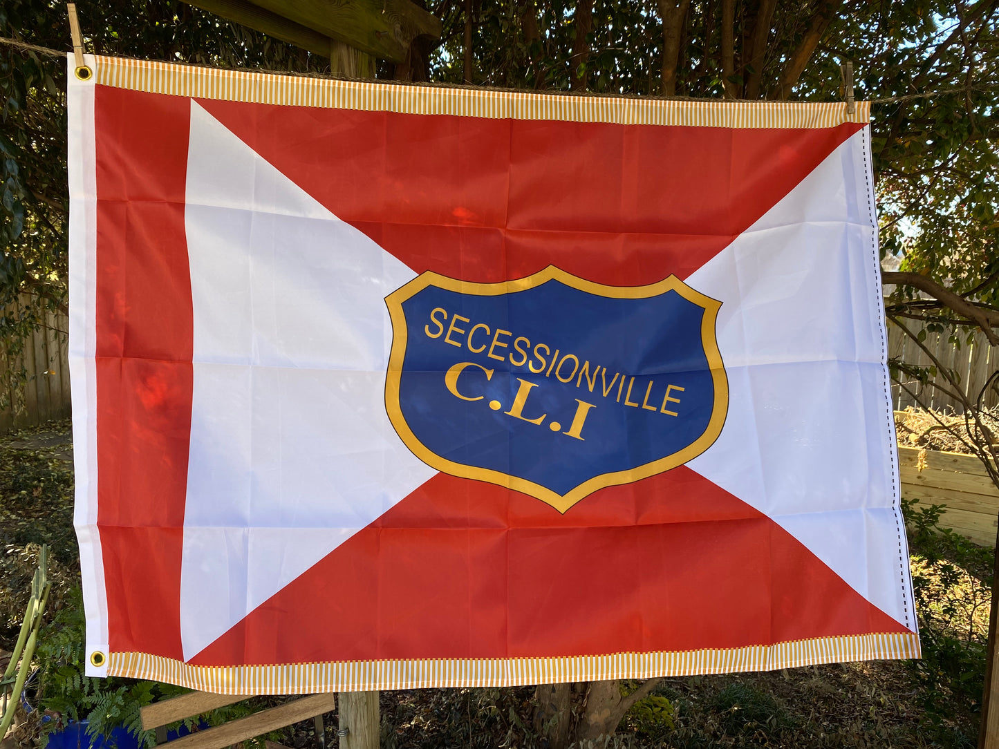 Charleston Light Infantry (27th South Carolina) House Flag