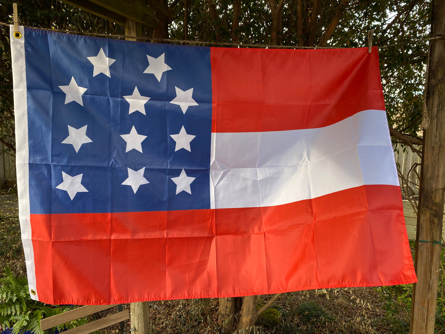 Hampton's Legion First National Flag - November 1861 House Flag