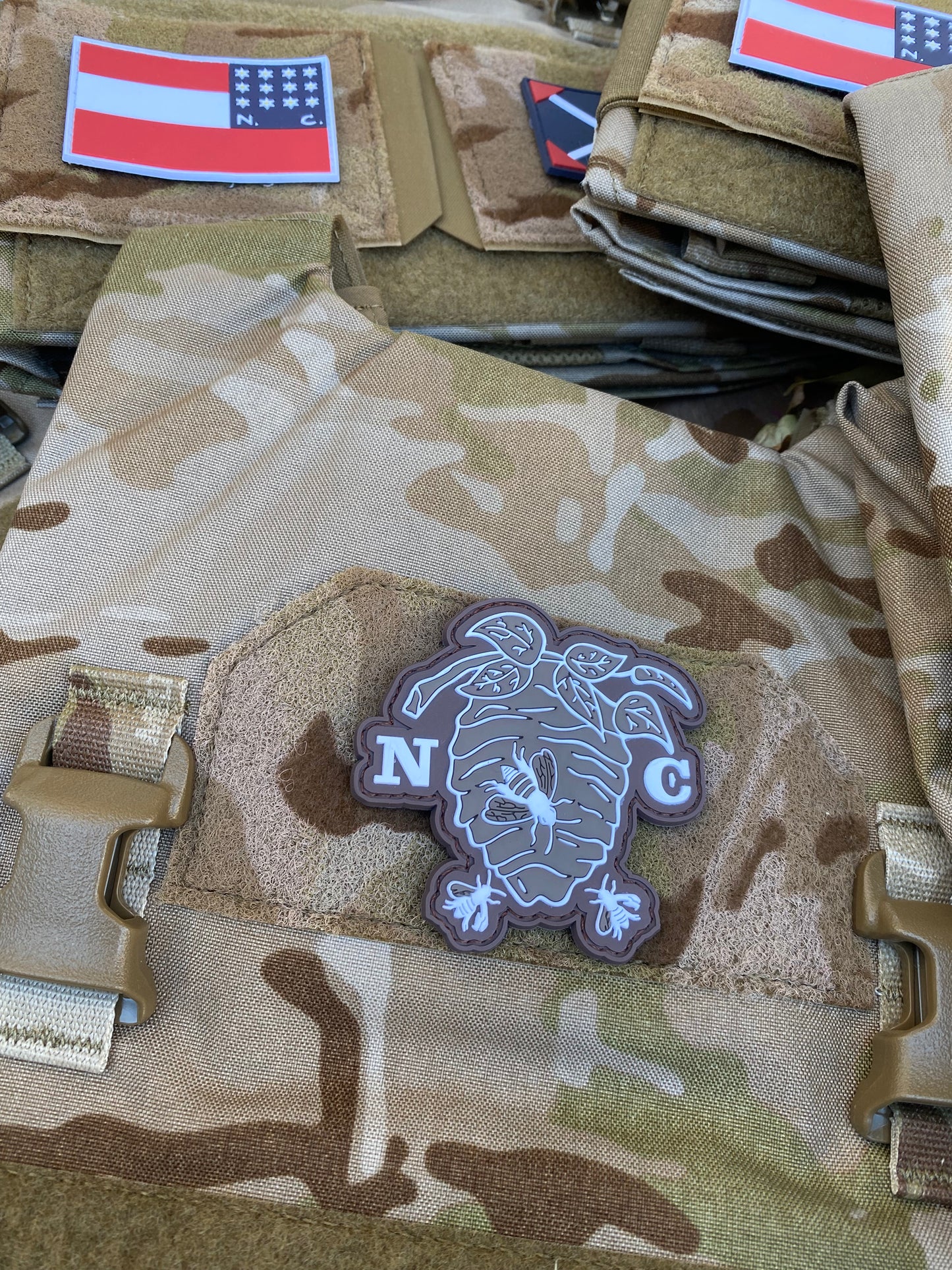 North Carolina Military Institute Beehive/Hornets' Nest PVC Patch