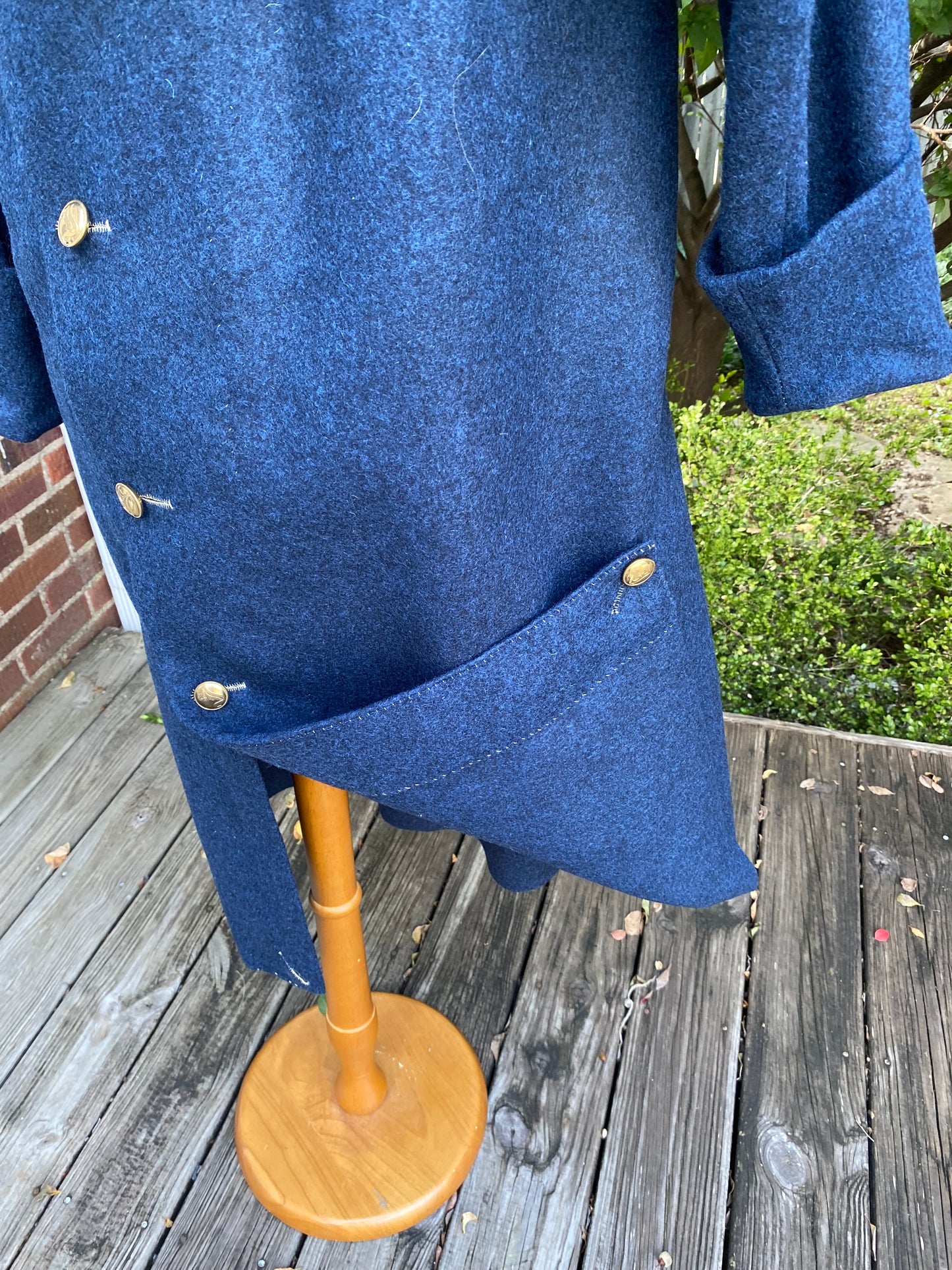 Import English Army Overcoat - S. Isaac, Campbell