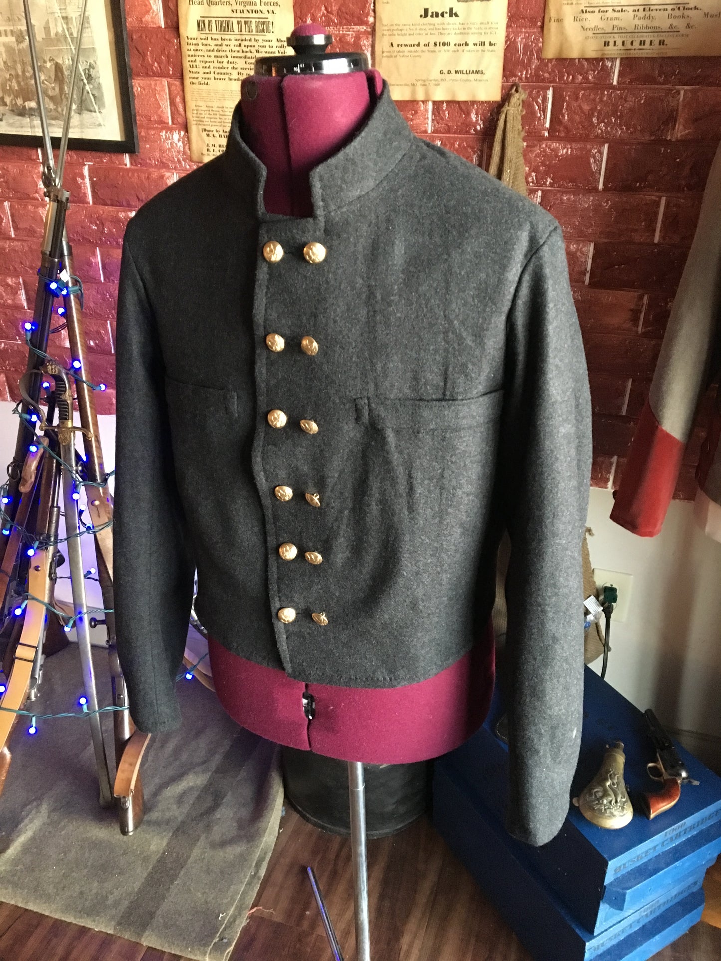 22nd Alabama Jacket - False Double-Breasted