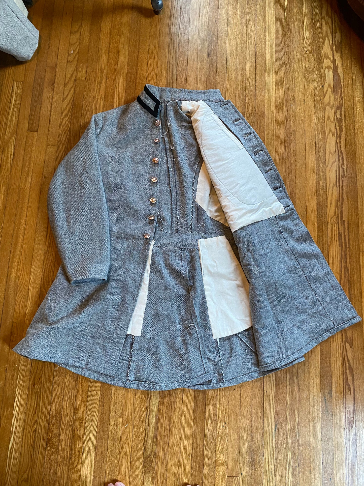 Commutation Frock Coat - Trimmed