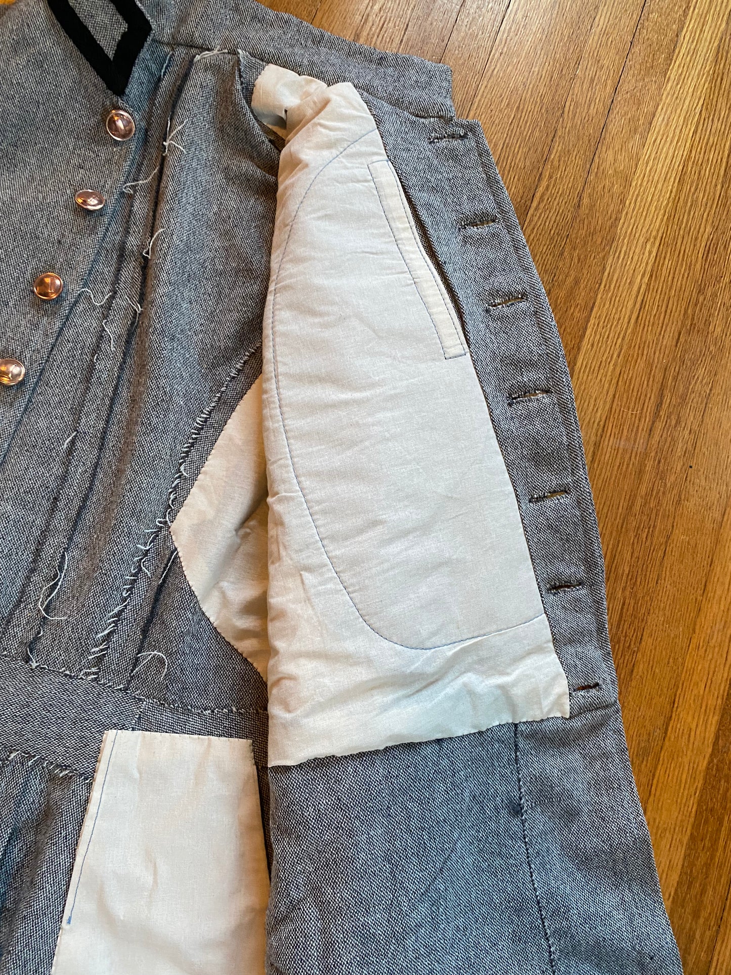 Commutation Frock Coat - Trimmed