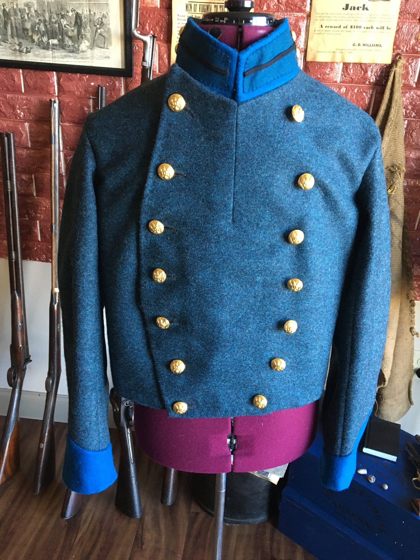 22nd Alabama Jacket - Double-Breasted Jacket