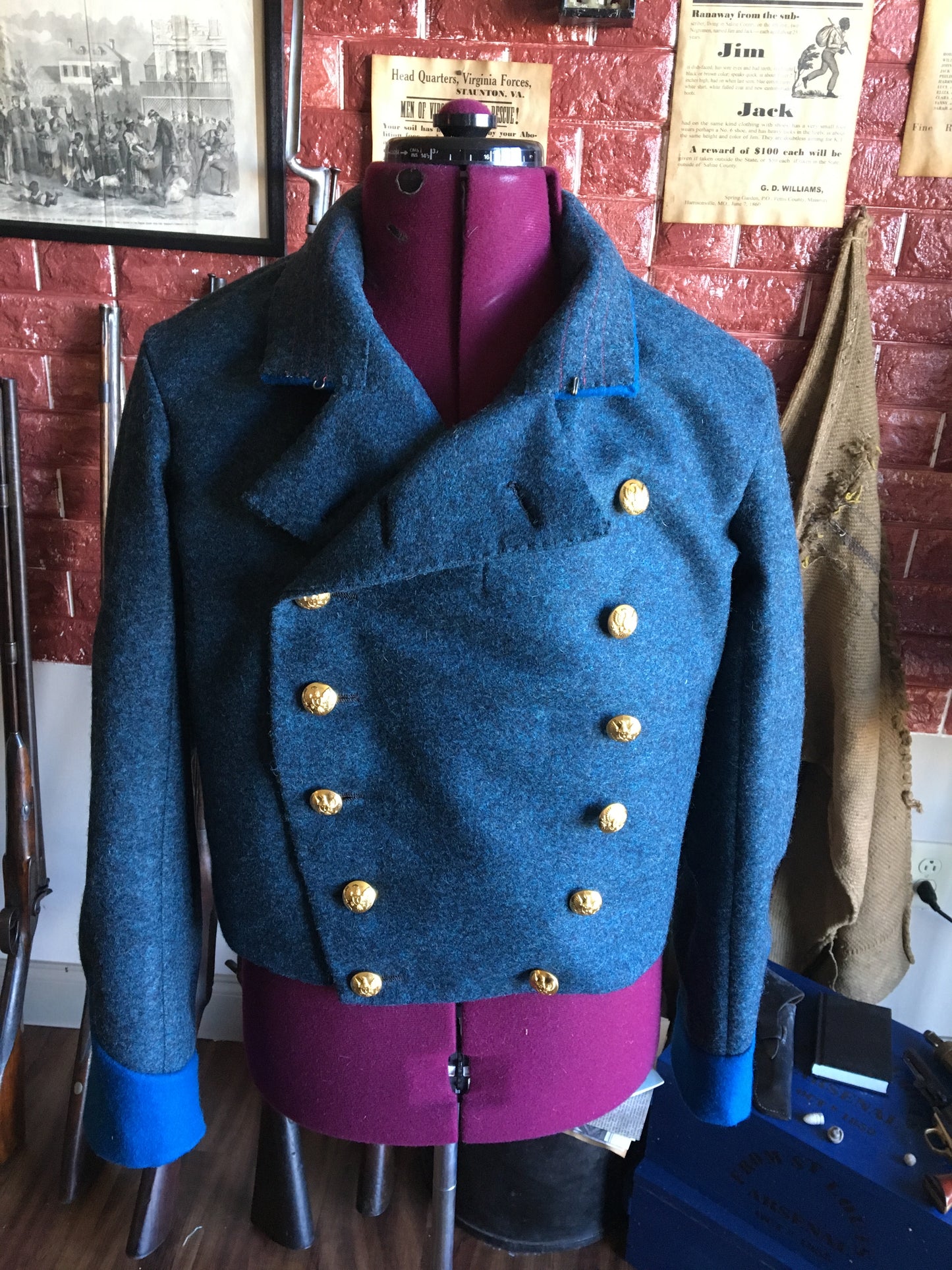 22nd Alabama Jacket - Double-Breasted Jacket
