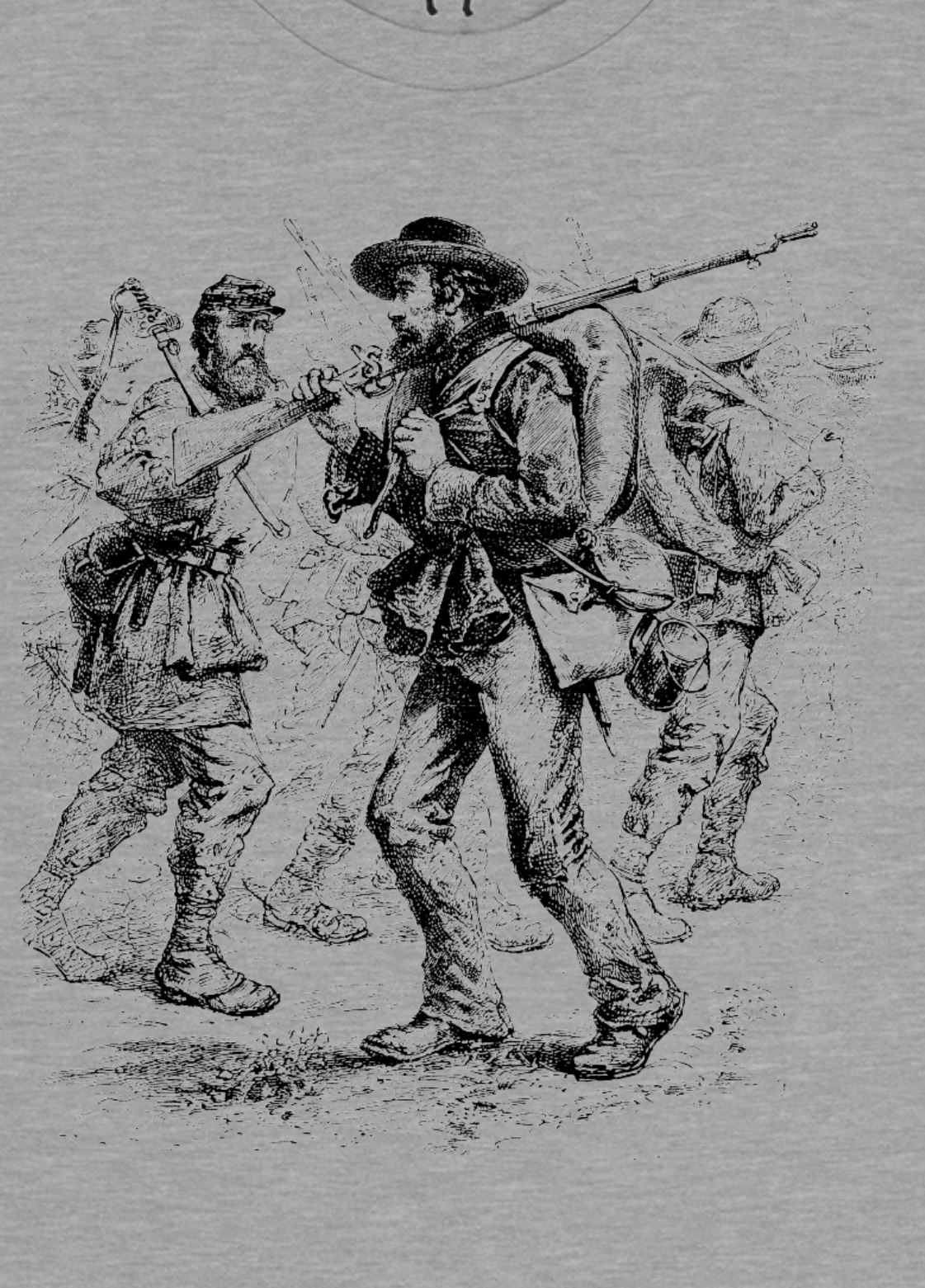 "A Soldier On Campaign" Army of Northern Virginia Shirt
