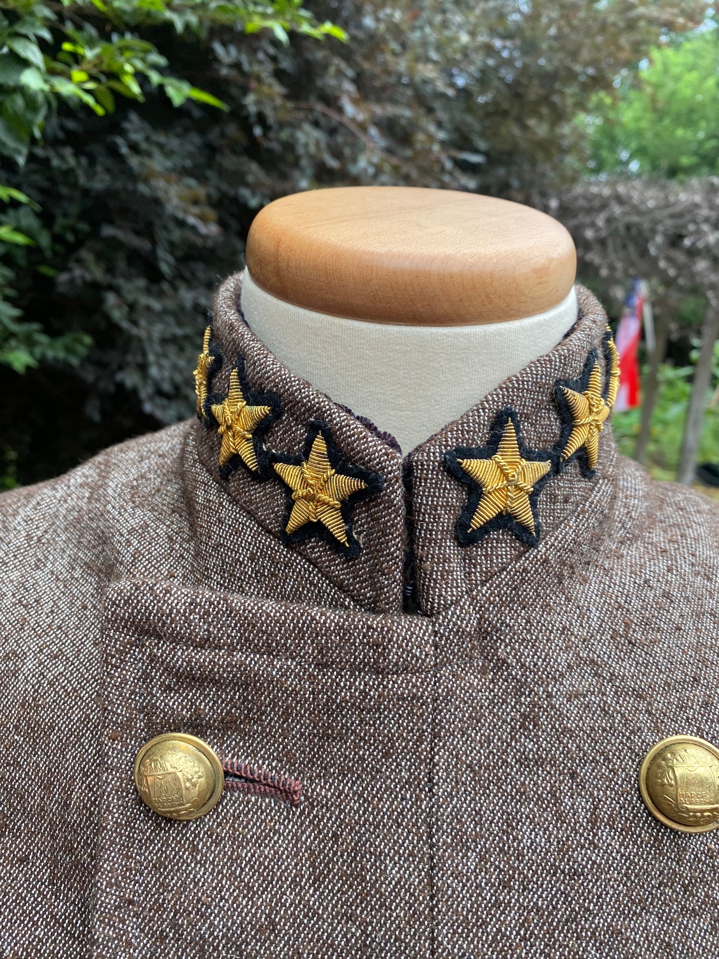 Confederate Officer Frock Coat "Deep South" Jean