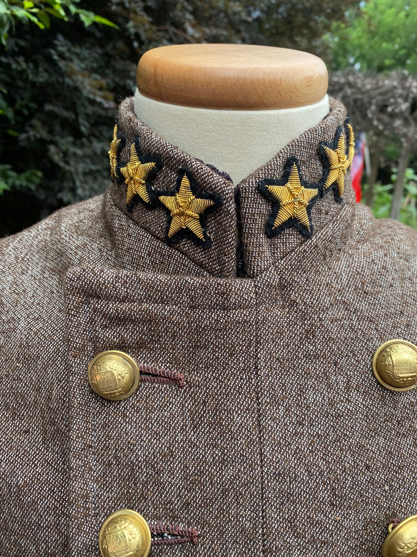 Confederate Officer Frock Coat "Deep South" Jean