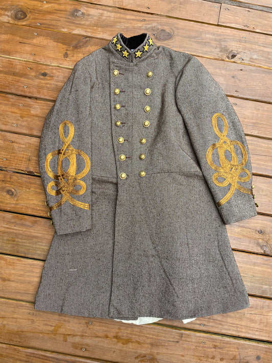 Confederate Officer Frock Coat "Deep South" Jean