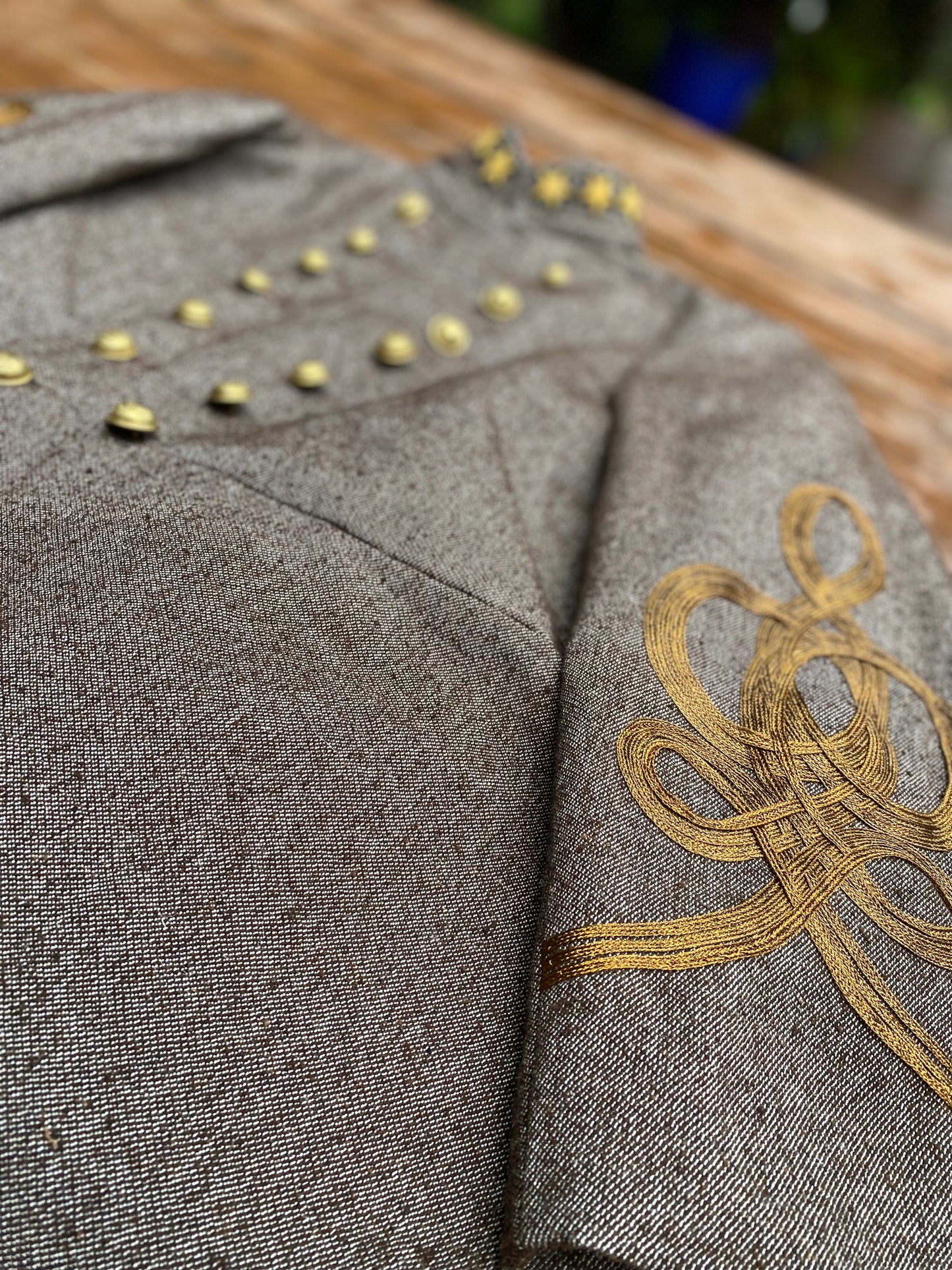 Confederate Officer Frock Coat "Deep South" Jean