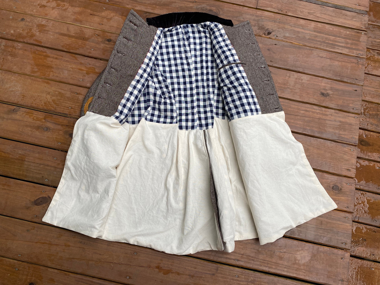 Confederate Officer Frock Coat "Deep South" Jean
