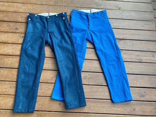 Richmond Clothing Bureau Trousers (English Import Cloth) 1863-1865