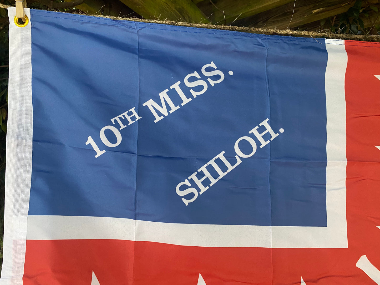 10th Mississippi Polk's Corps House Flag
