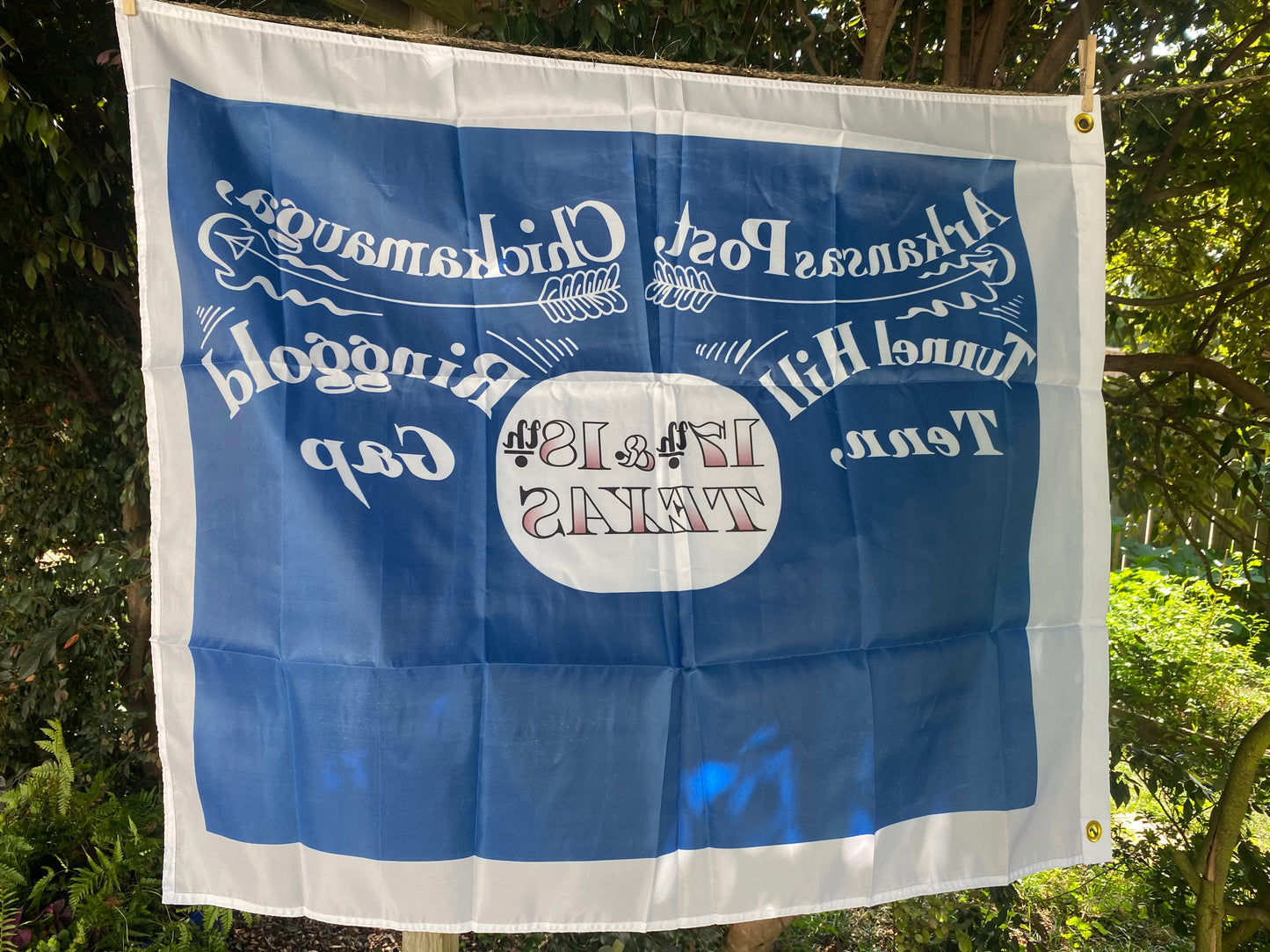 17th and 18th Texas Dismounted Cavalry House Flag
