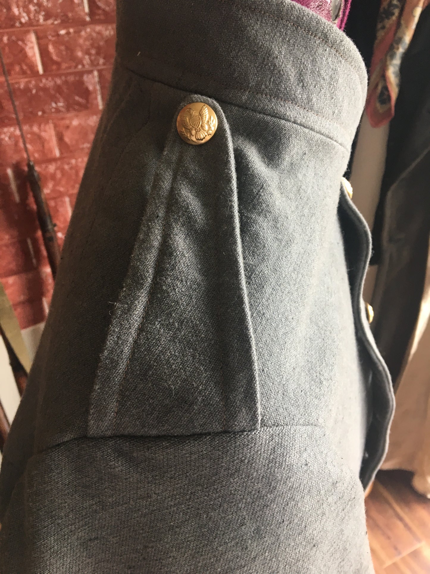 Richmond Clothing Bureau Jacket 1862-1863 Adler Variant