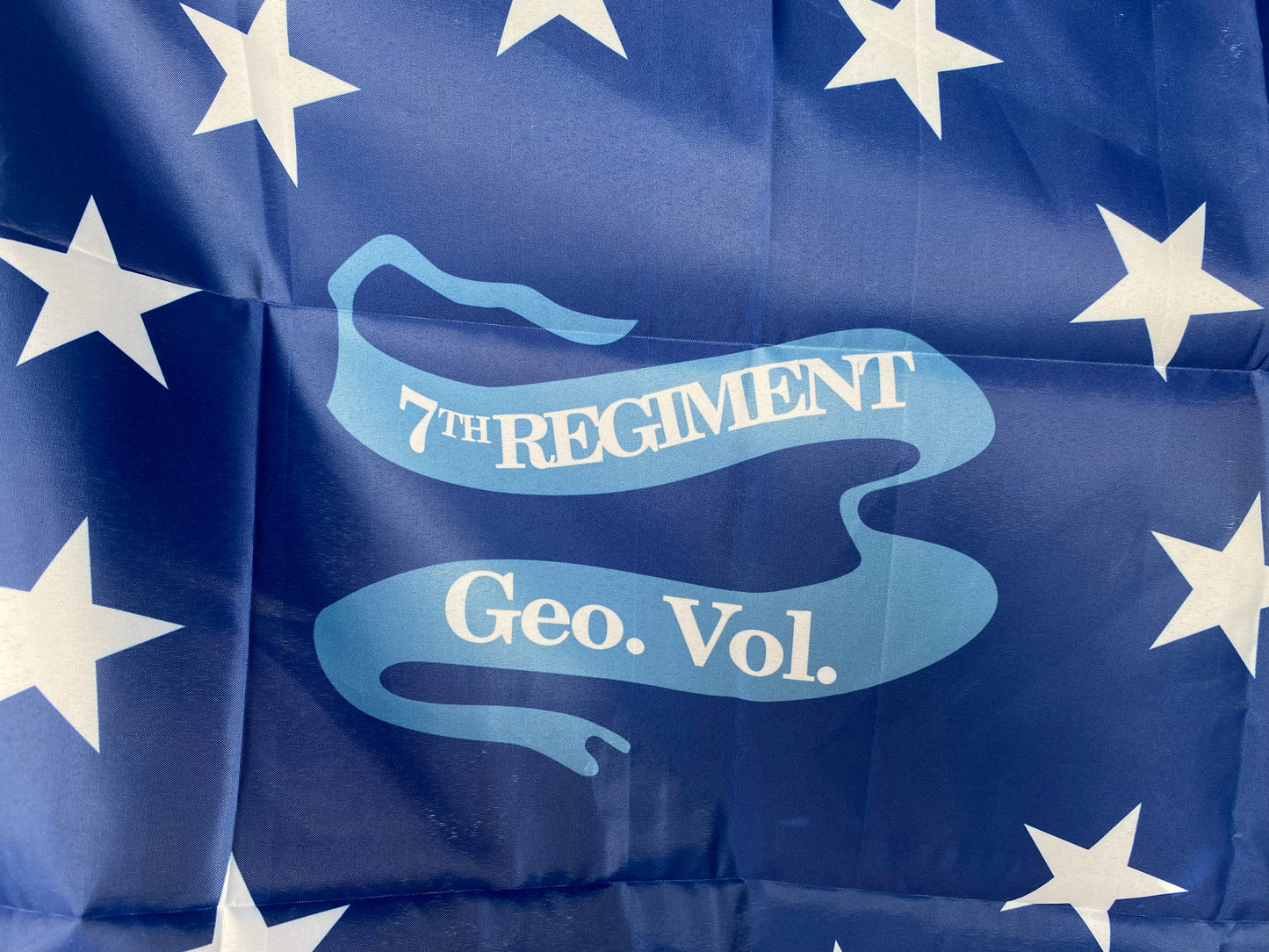 7th Georgia Infantry 1st National House Flag