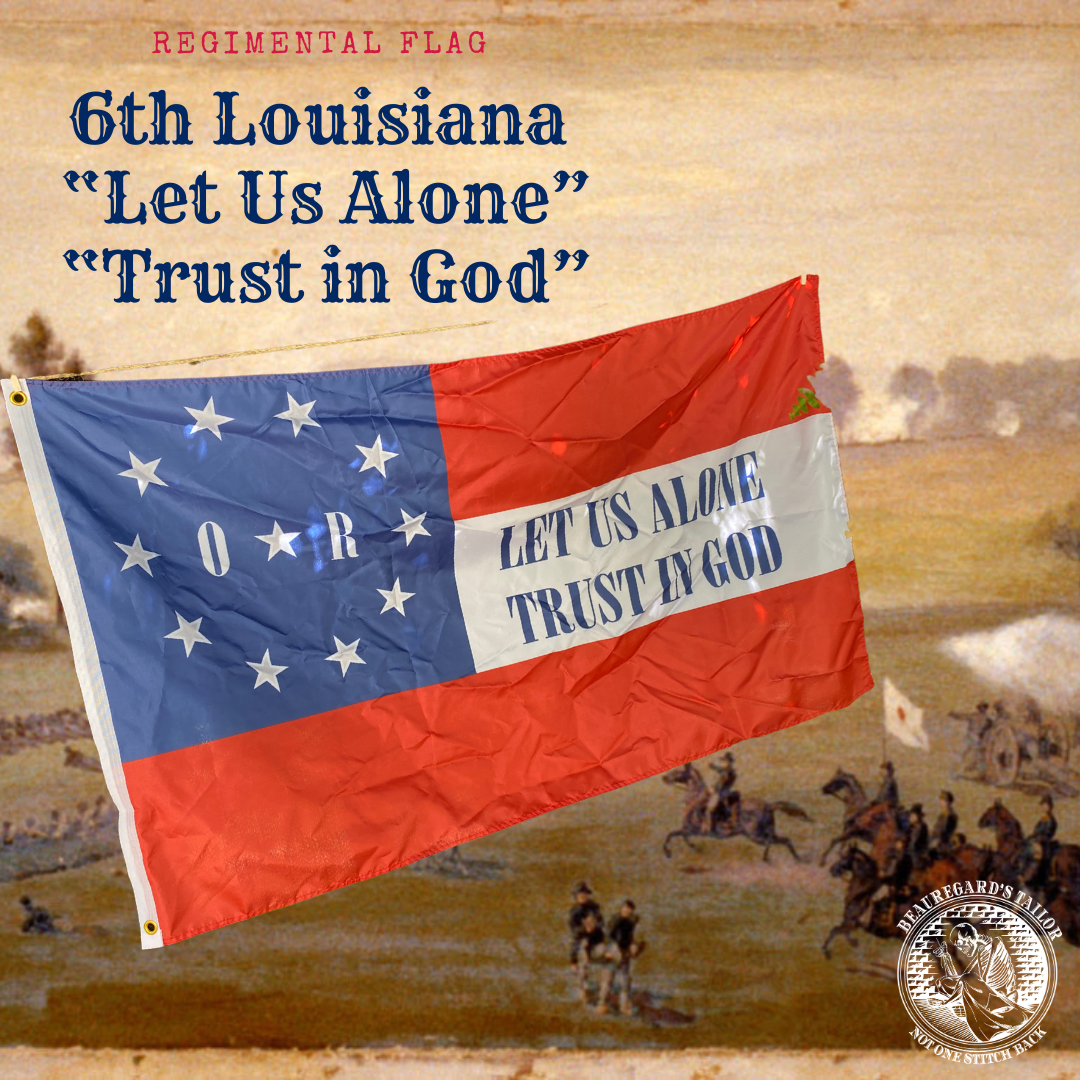 14th Battalion, Louisiana Sharpshooters (Austin's) Flag Shirt –  Beauregard's Tailor