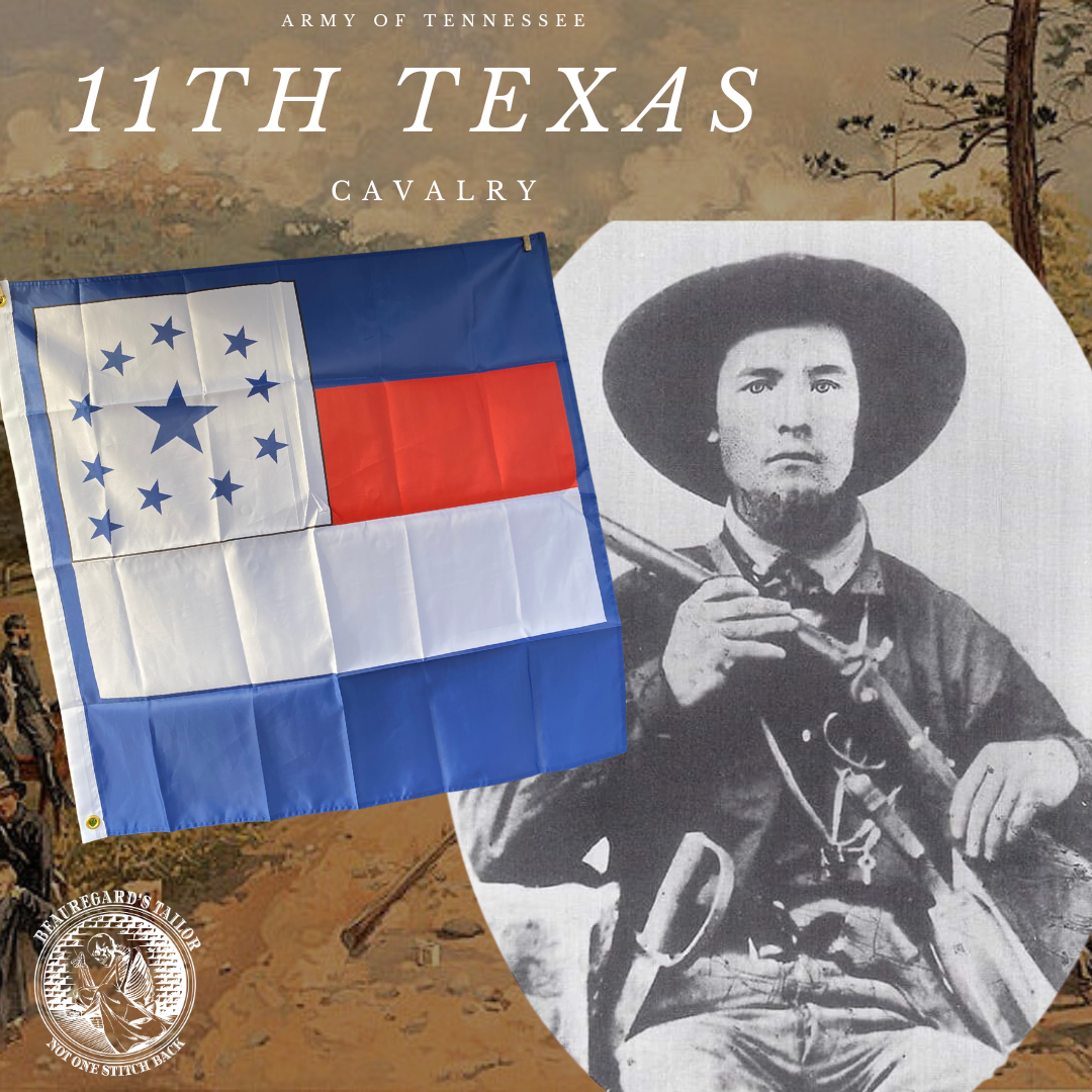 11th Texas Cavalry House Flag