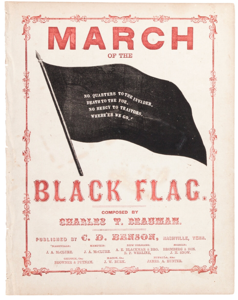 "March of Black Flag" Sticker/Magnet