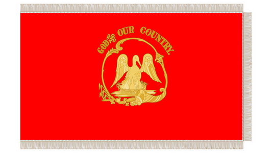 "God and Our Country" 4th Louisiana Infantry Stickers/Magnet Set