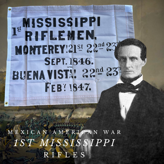 1st Mississippi Rifles - Mexican American War Flag