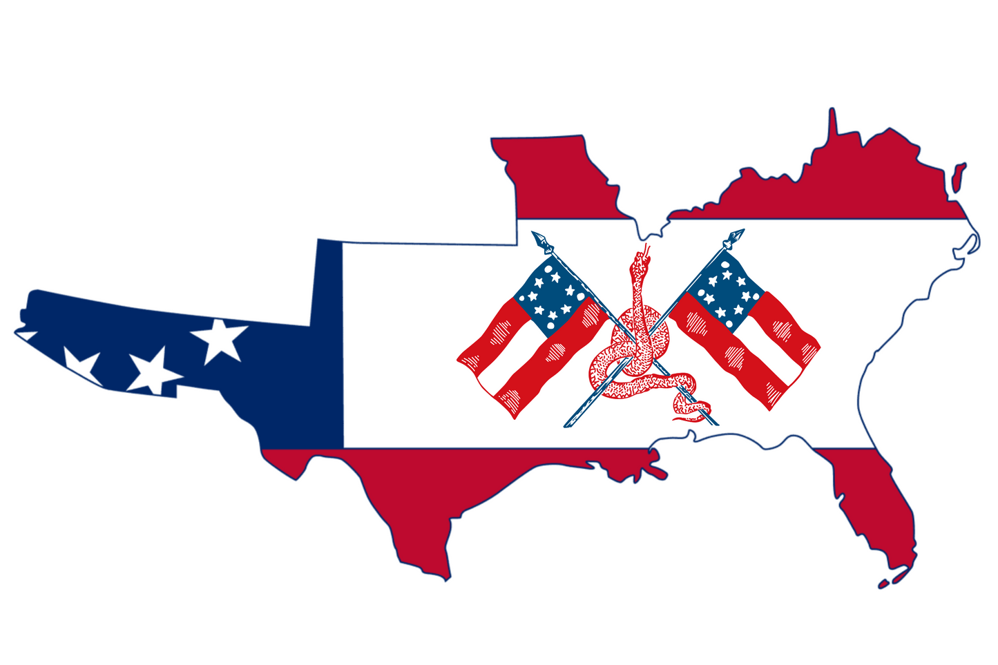 Southern Republic -"Don't Tread On Me" Shirt