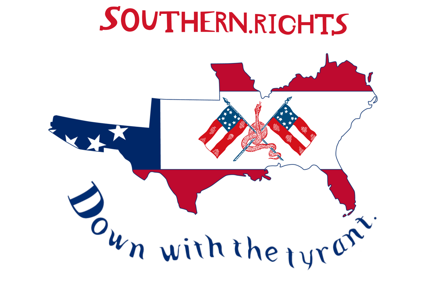 Southern Republic -"Don't Tread On Me" Shirt