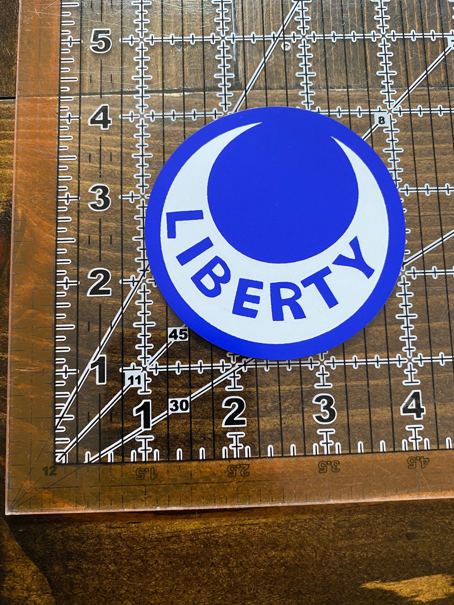 Fort Moultrie Liberty Flag Magnet/Bumper Sticker