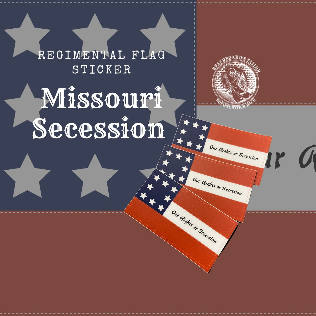 Missouri Secession Flag Sticker