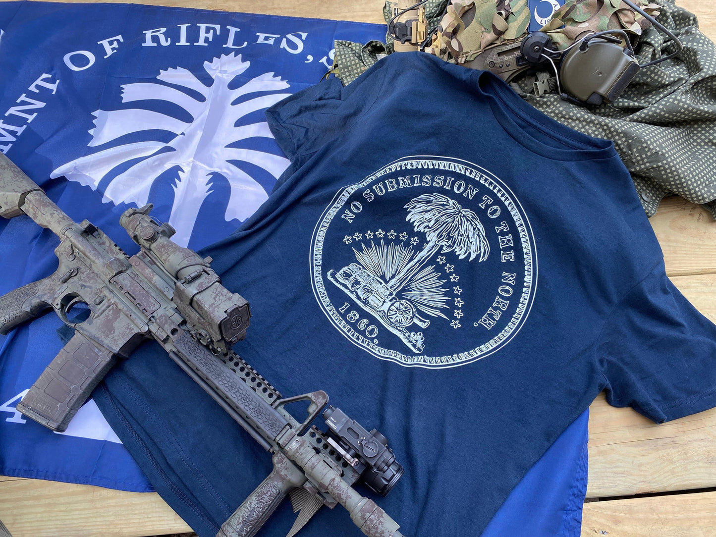No Submission to the North - Palmetto Republic T-shirt