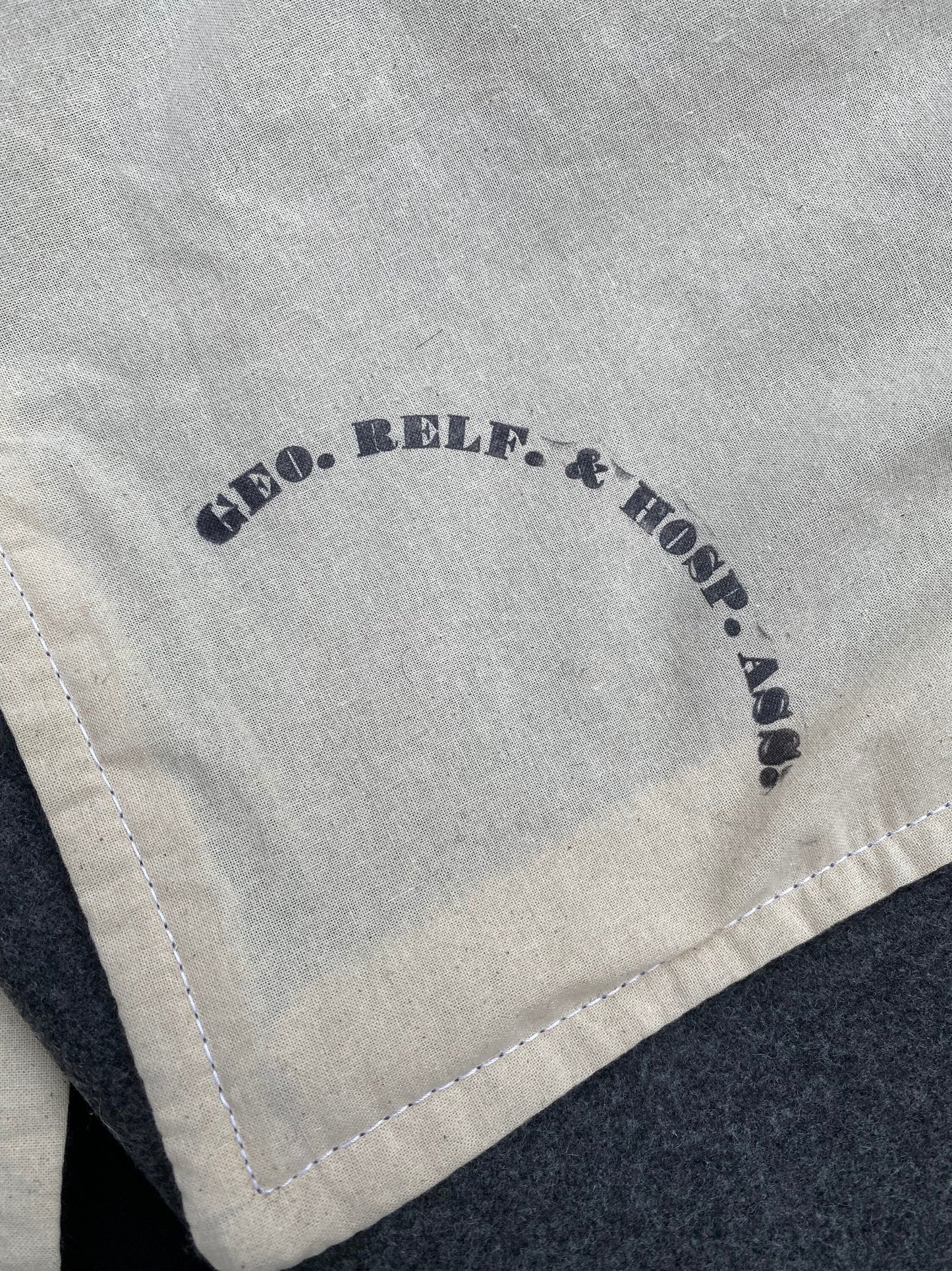 Georgia State Issue Lined Blanket