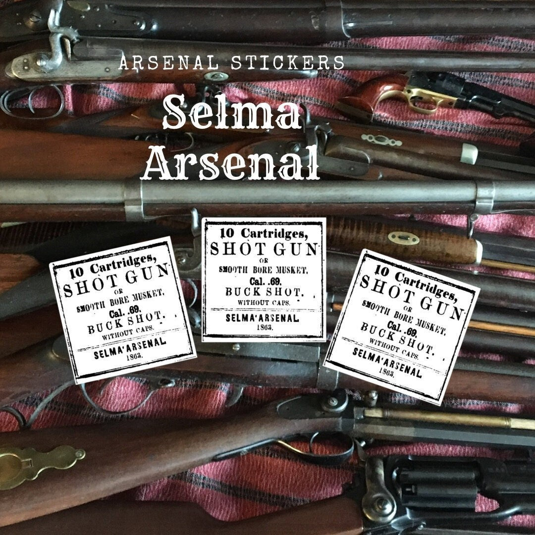 Selma Arsenal Stamp Stickers
