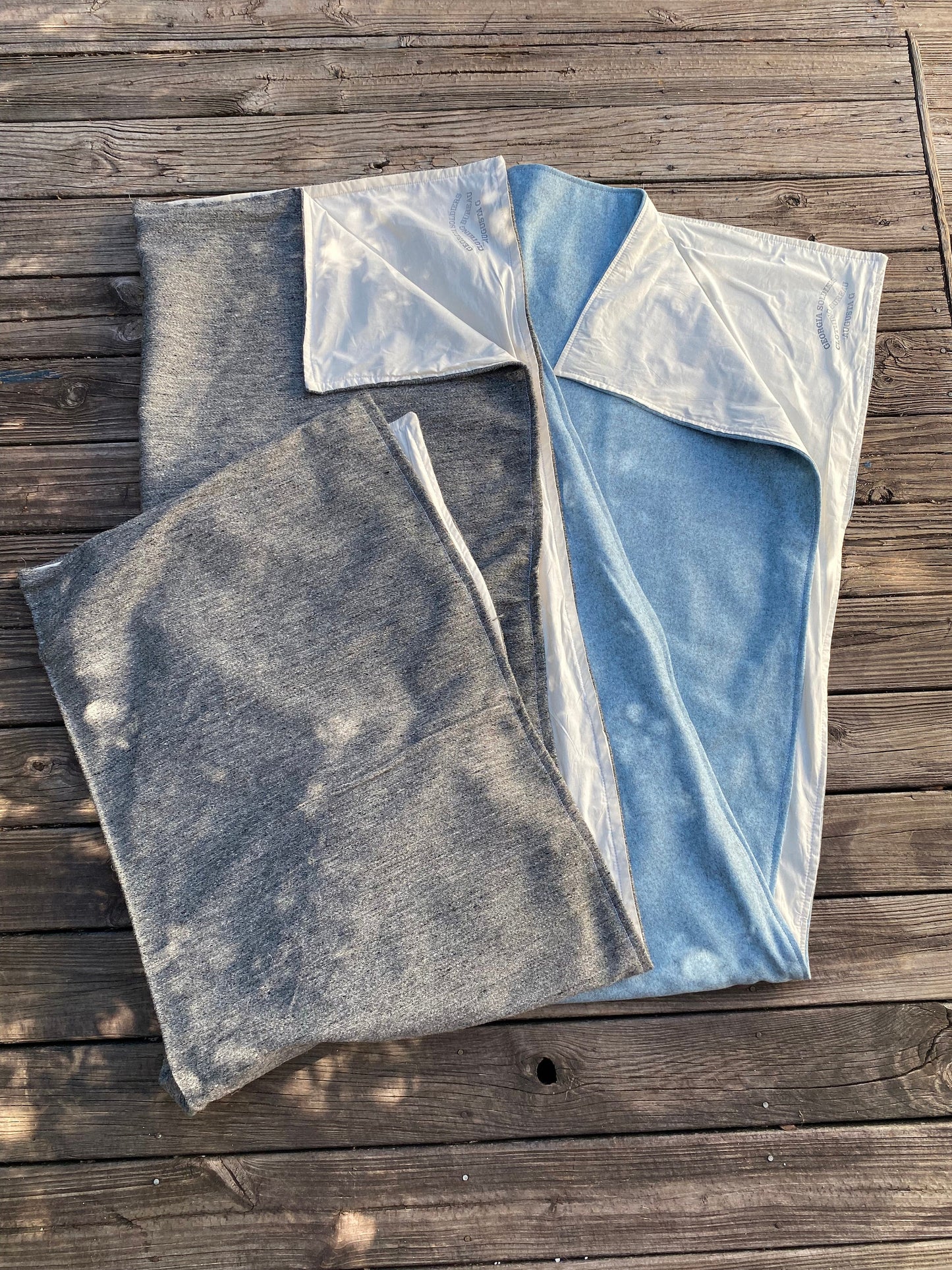 Georgia State Issue Lined Blanket