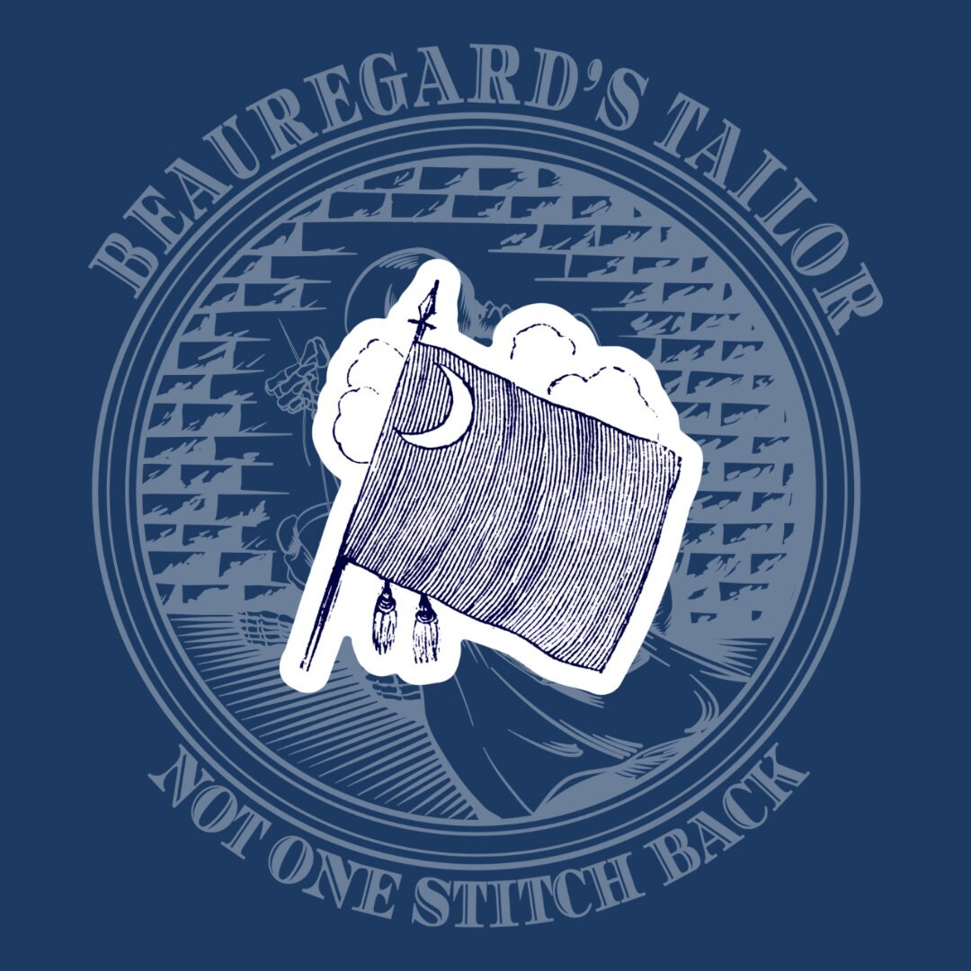 Fort Moultrie Flag Stickers