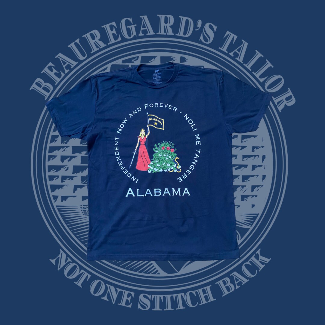 Alabama State Secession Flag T-Shirt