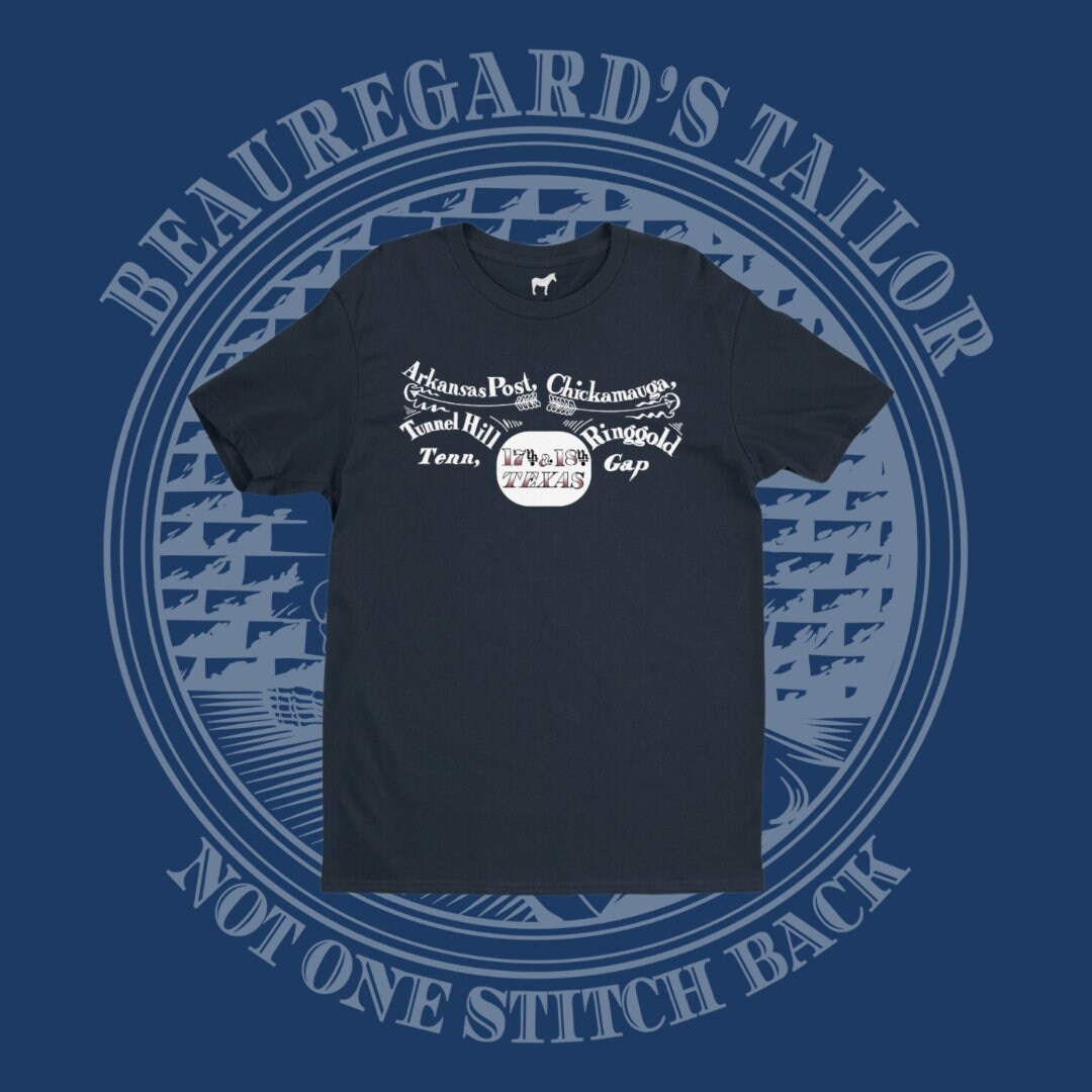 17th and 18th Texas Infantry Flag Shirt