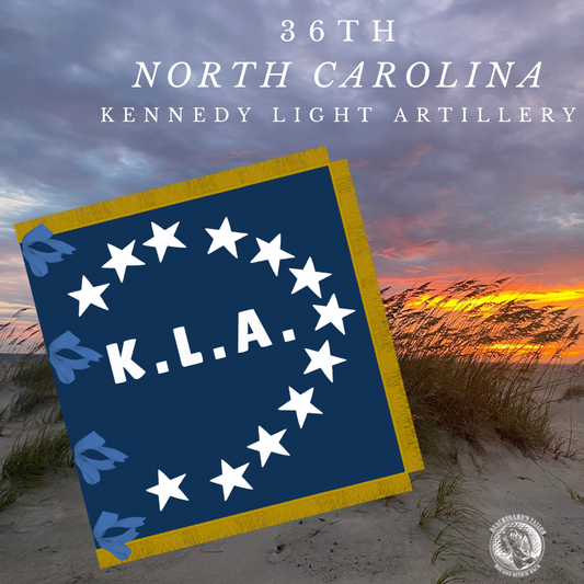 36th North Carolina - Company G - Kennedy Light Artillery Flag