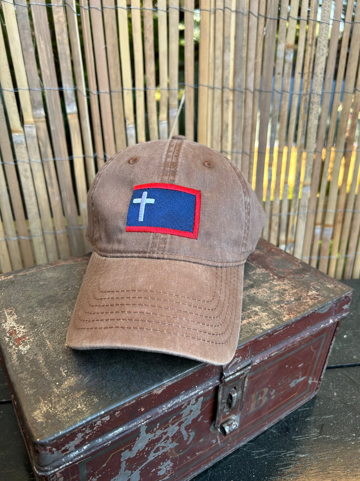 "Missouri Battle Flag" 9th Missouri Sharpshooters Flag Cap