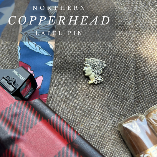 Northern "Copperhead" Lapel Pin