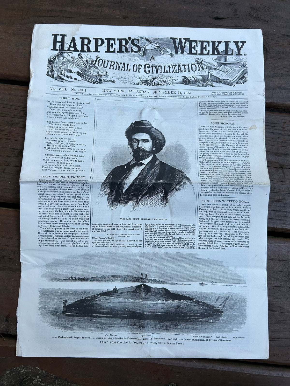 Reproduction Newspapers  (North and South)