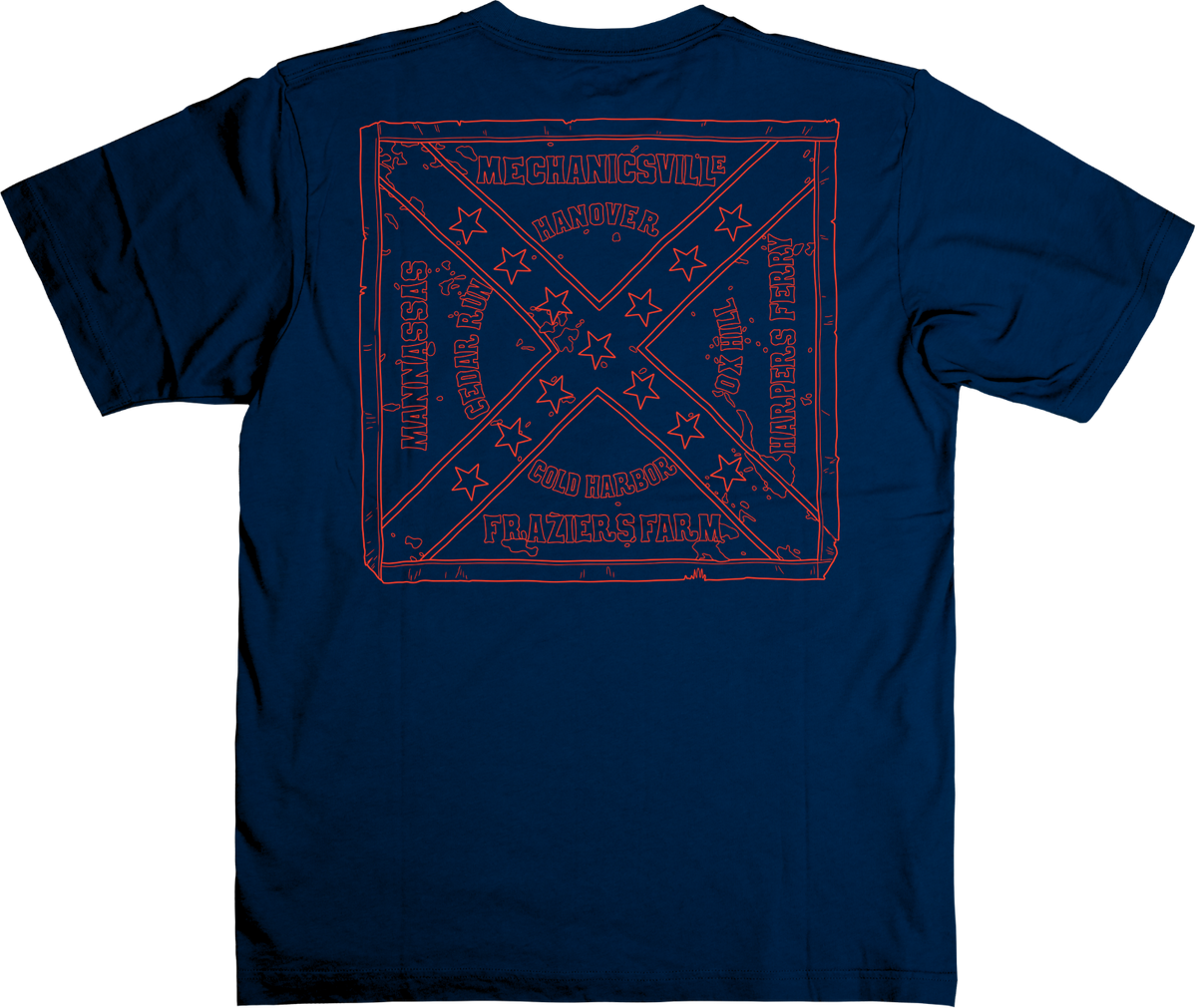 18th North Carolina Infantry Battle Flag Shirt