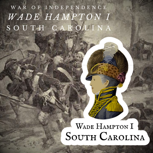 Wade Hampton I Stickers