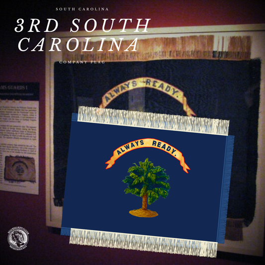 "Always Ready" 3rd South Carolina - Company B Flag Stickers/Magnet