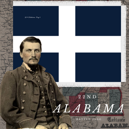 22nd Alabama Polk's Corps House Flag