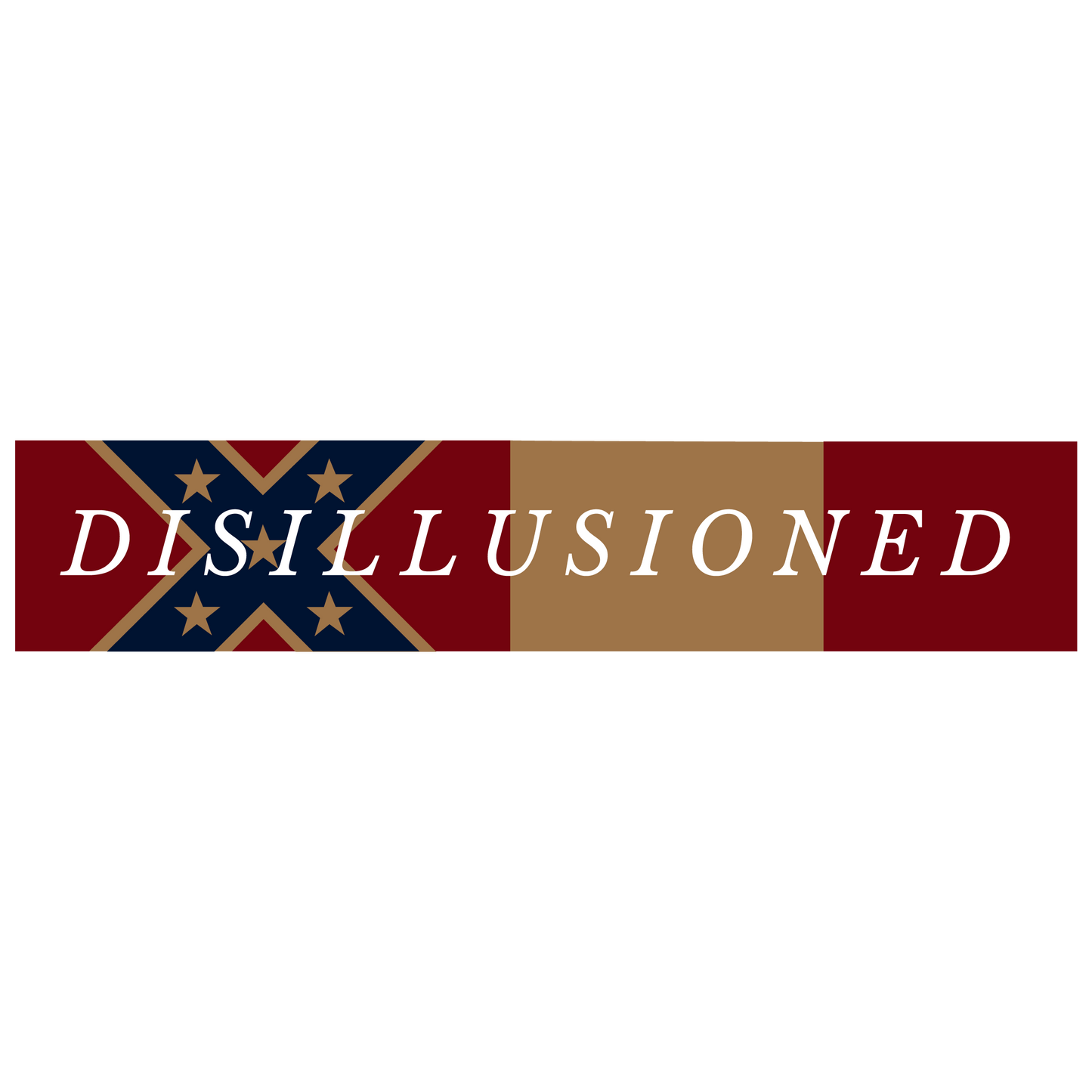 "Disillusioned" Third National Flag Stickers/Magnets