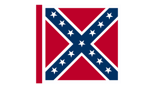 Fergusons Battery Battle Flag Stickers / Magnet