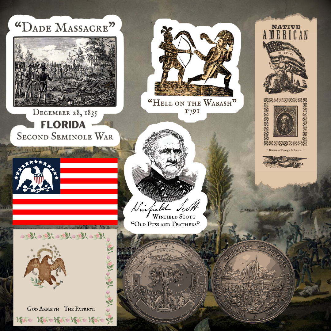 Antebellum Republic Sticker Set